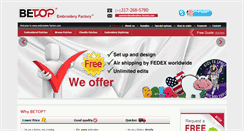 Desktop Screenshot of embroidery-factory.com